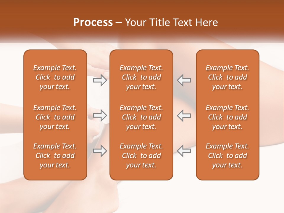 A Woman's Legs With A Towel On Top Of Them PowerPoint Template