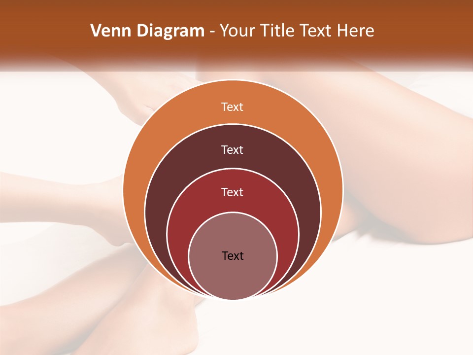 A Woman's Legs With A Towel On Top Of Them PowerPoint Template