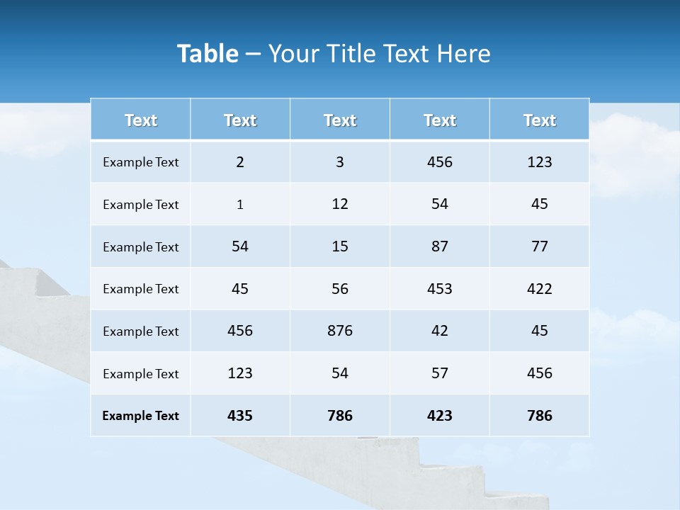 A Man In A Suit Is Running Up A Stair PowerPoint Template
