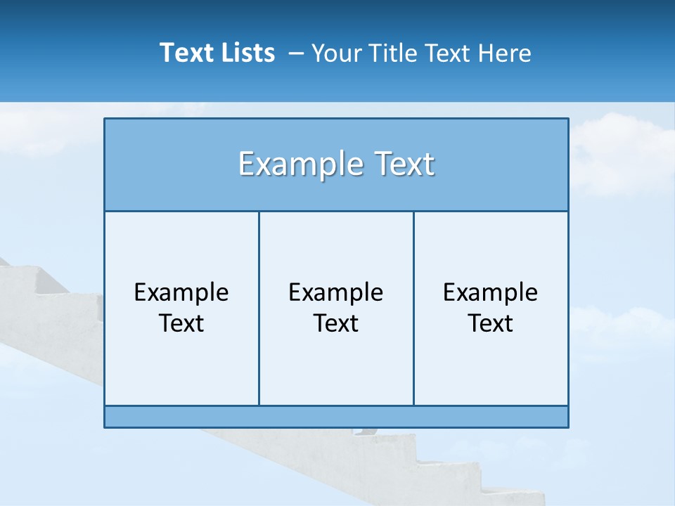 A Man In A Suit Is Running Up A Stair PowerPoint Template