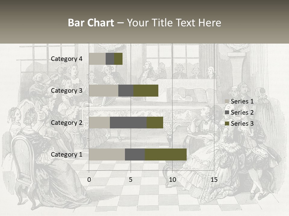 A Group Of People Sitting Around A Table PowerPoint Template