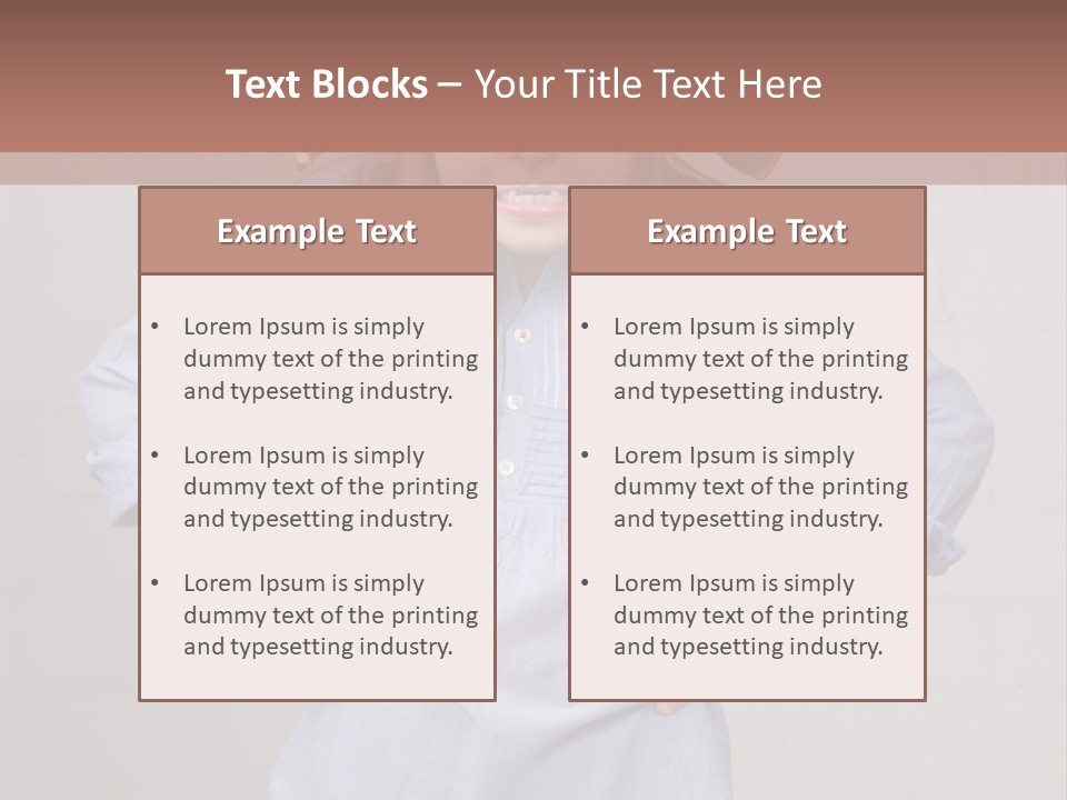 A Little Girl Wearing A Pirate Hat With A Skull On It PowerPoint Template