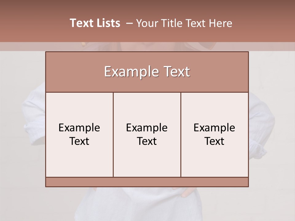 A Little Girl Wearing A Pirate Hat With A Skull On It PowerPoint Template