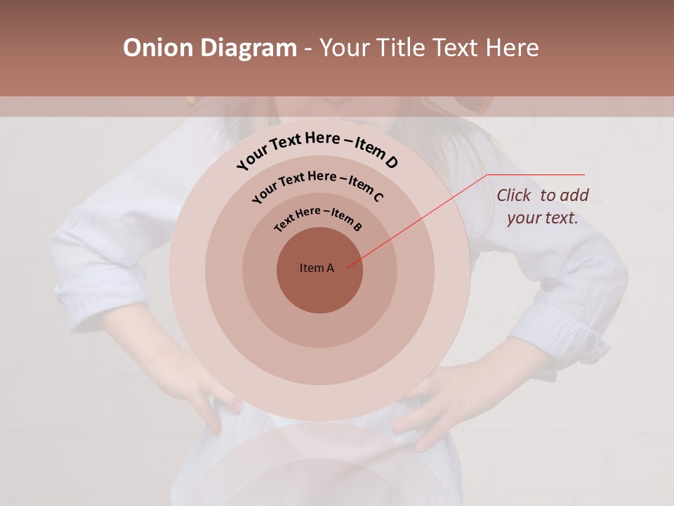 A Little Girl Wearing A Pirate Hat With A Skull On It PowerPoint Template