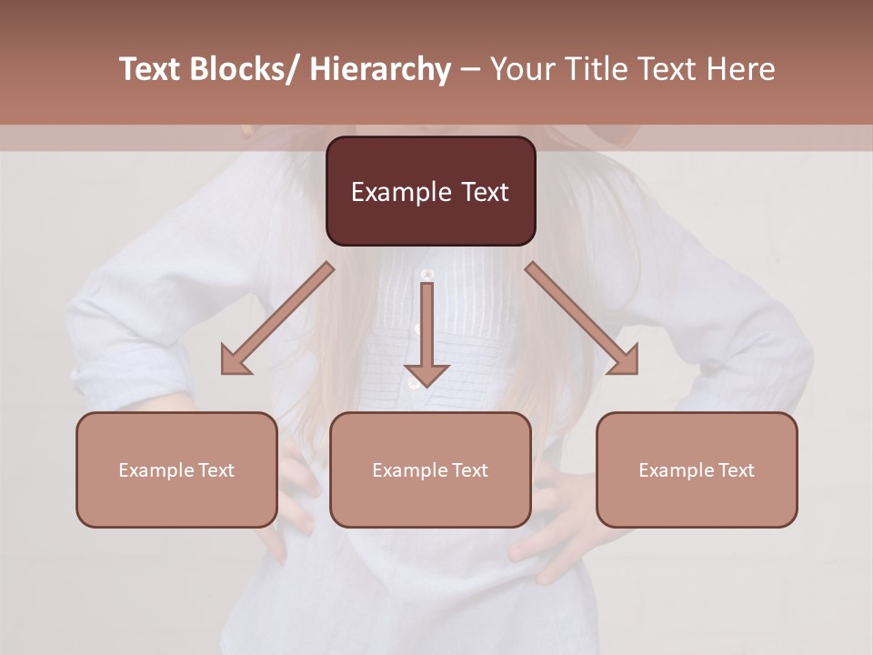 A Little Girl Wearing A Pirate Hat With A Skull On It PowerPoint Template