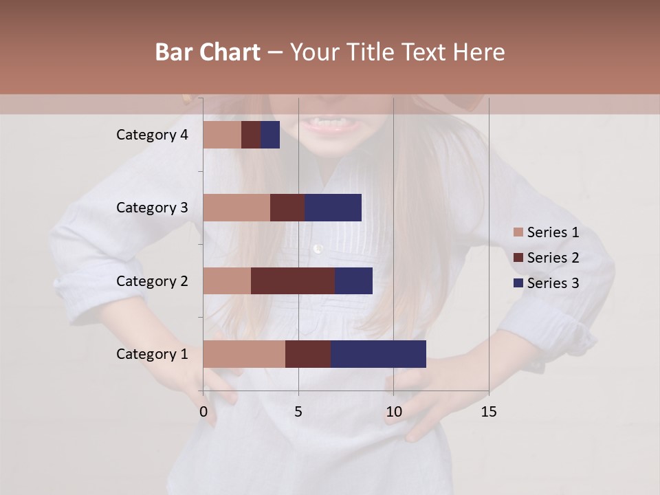 A Little Girl Wearing A Pirate Hat With A Skull On It PowerPoint Template