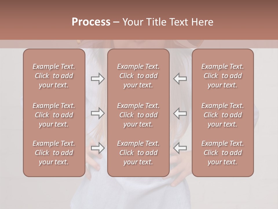 A Little Girl Wearing A Pirate Hat With A Skull On It PowerPoint Template