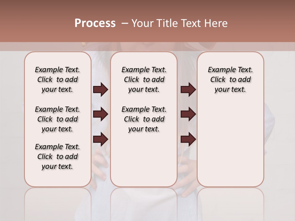 A Little Girl Wearing A Pirate Hat With A Skull On It PowerPoint Template
