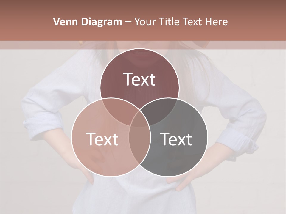 A Little Girl Wearing A Pirate Hat With A Skull On It PowerPoint Template