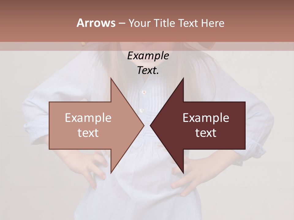 A Little Girl Wearing A Pirate Hat With A Skull On It PowerPoint Template