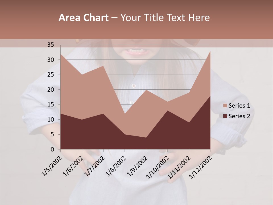 A Little Girl Wearing A Pirate Hat With A Skull On It PowerPoint Template