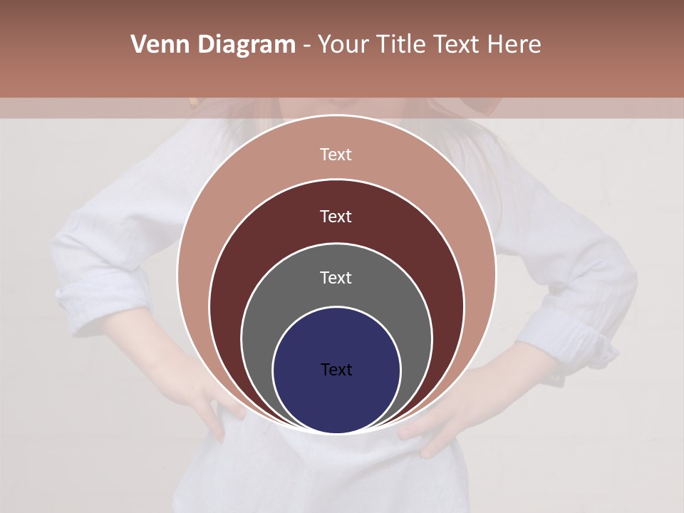 A Little Girl Wearing A Pirate Hat With A Skull On It PowerPoint Template