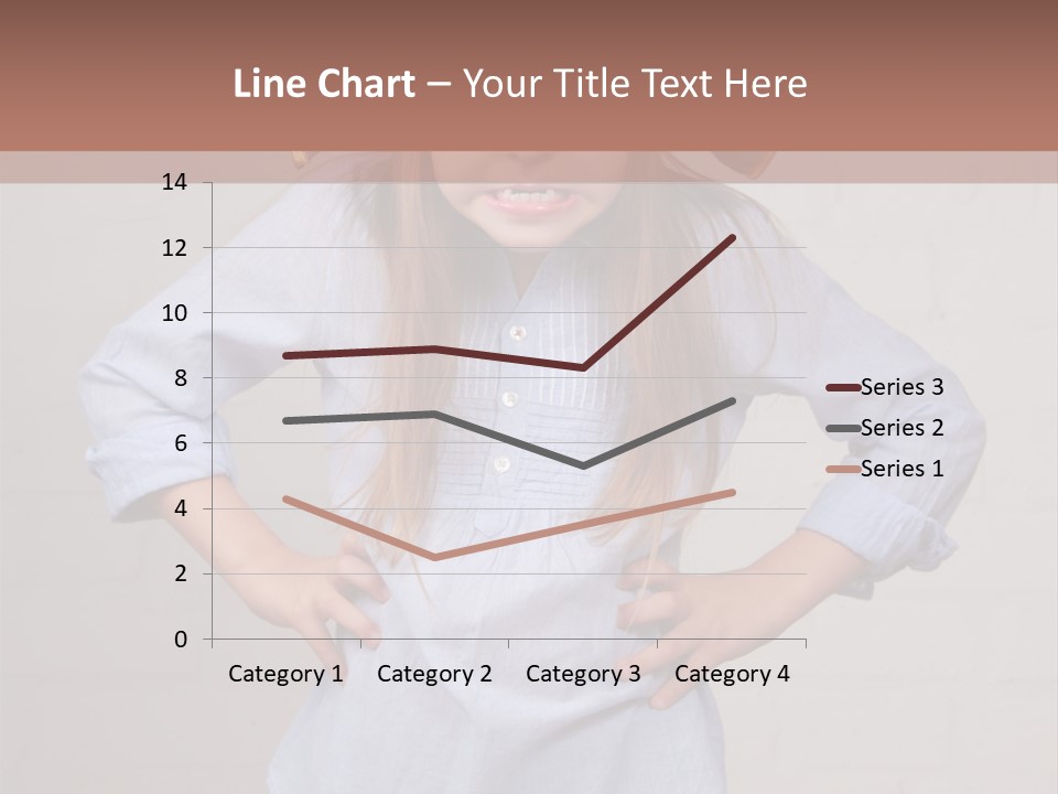 A Little Girl Wearing A Pirate Hat With A Skull On It PowerPoint Template