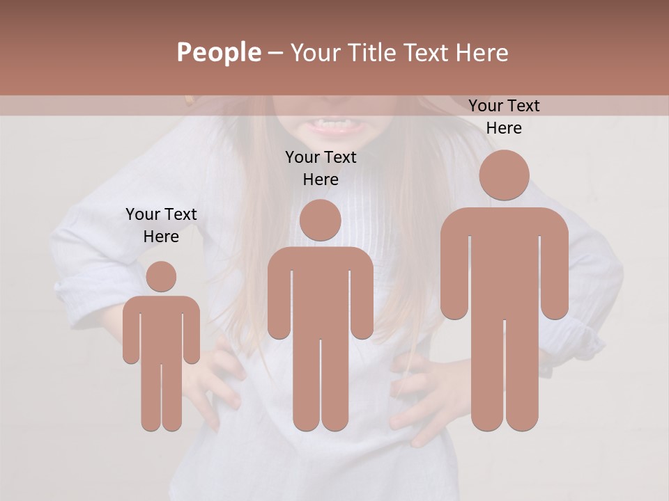 A Little Girl Wearing A Pirate Hat With A Skull On It PowerPoint Template