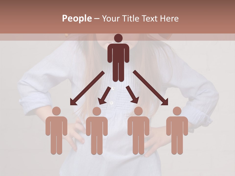 A Little Girl Wearing A Pirate Hat With A Skull On It PowerPoint Template