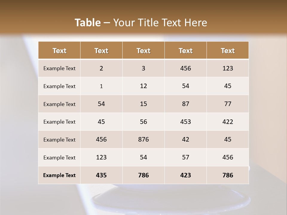 A Cup Of Coffee On A Table Next To A Laptop PowerPoint Template
