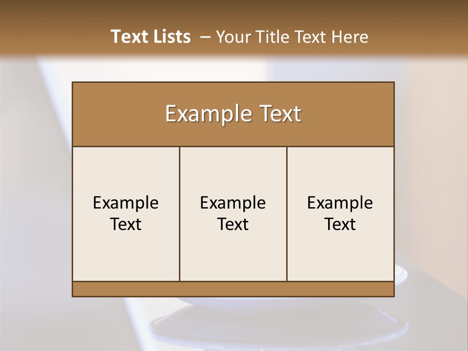 A Cup Of Coffee On A Table Next To A Laptop PowerPoint Template