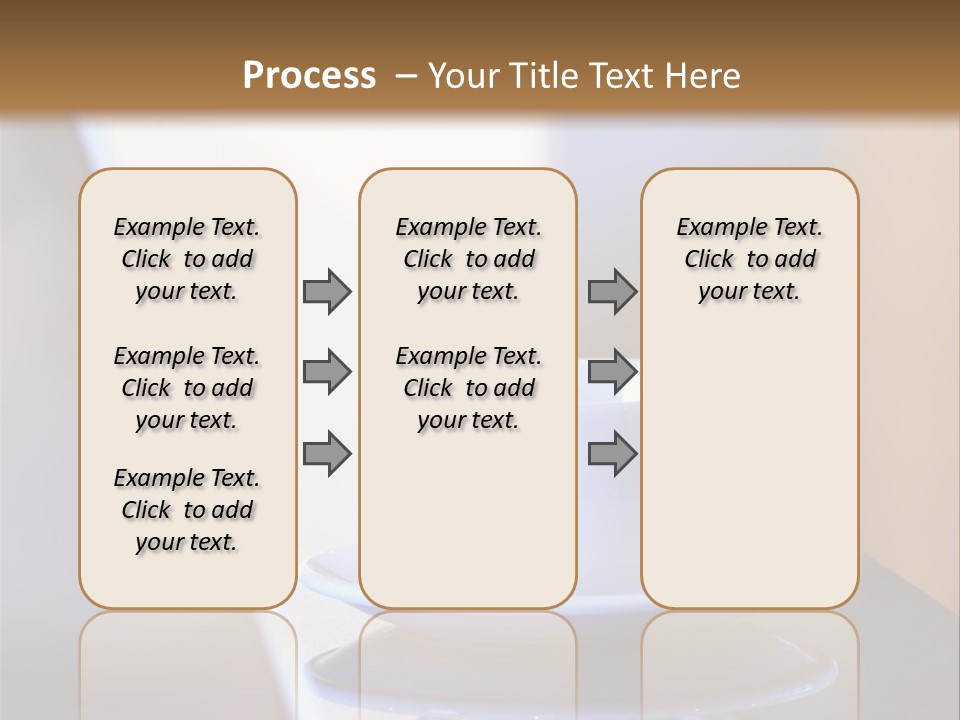 A Cup Of Coffee On A Table Next To A Laptop PowerPoint Template