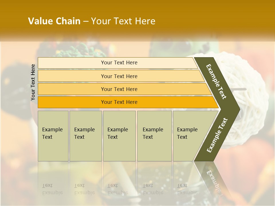 A Group Of Halloween Cake Pops With Faces On Them PowerPoint Template