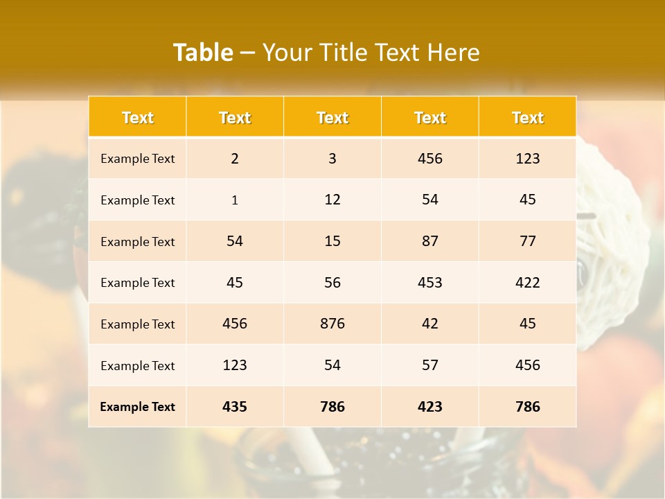 A Group Of Halloween Cake Pops With Faces On Them PowerPoint Template