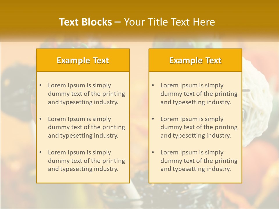 A Group Of Halloween Cake Pops With Faces On Them PowerPoint Template