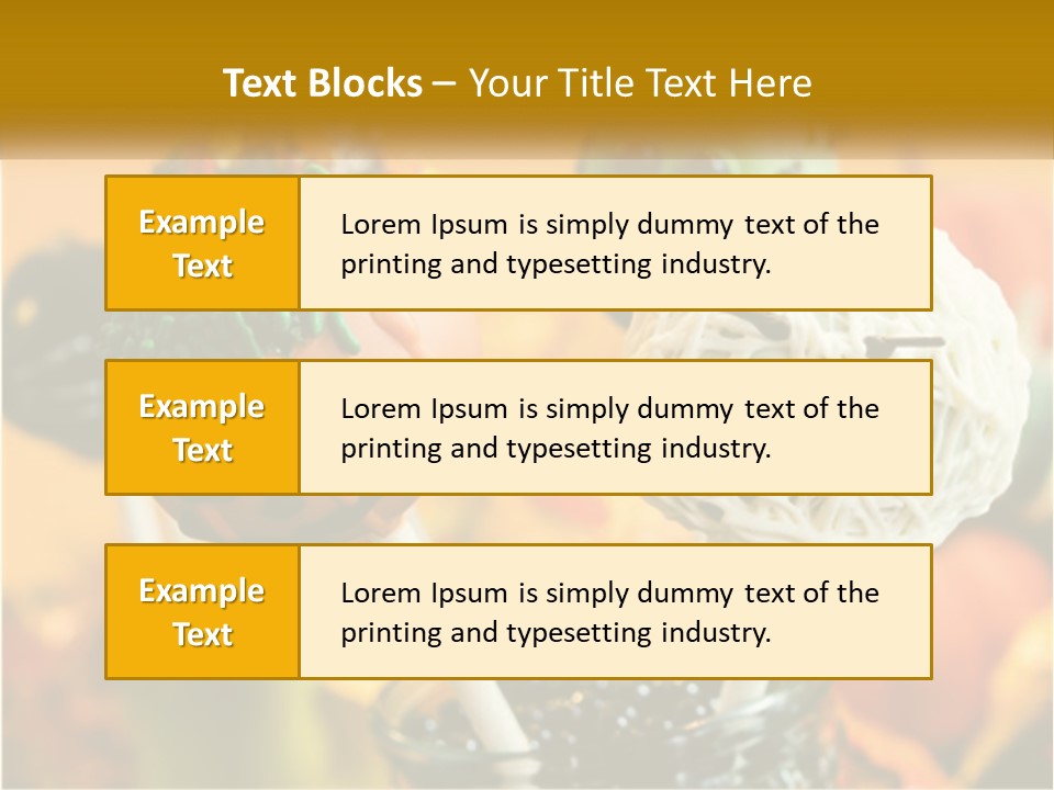 A Group Of Halloween Cake Pops With Faces On Them PowerPoint Template