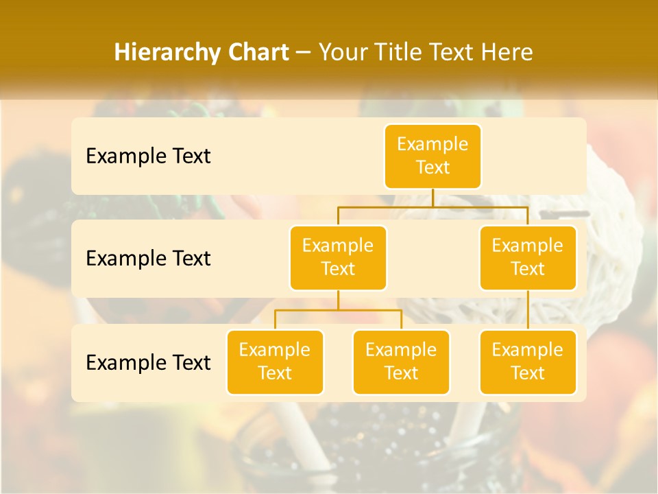 A Group Of Halloween Cake Pops With Faces On Them PowerPoint Template