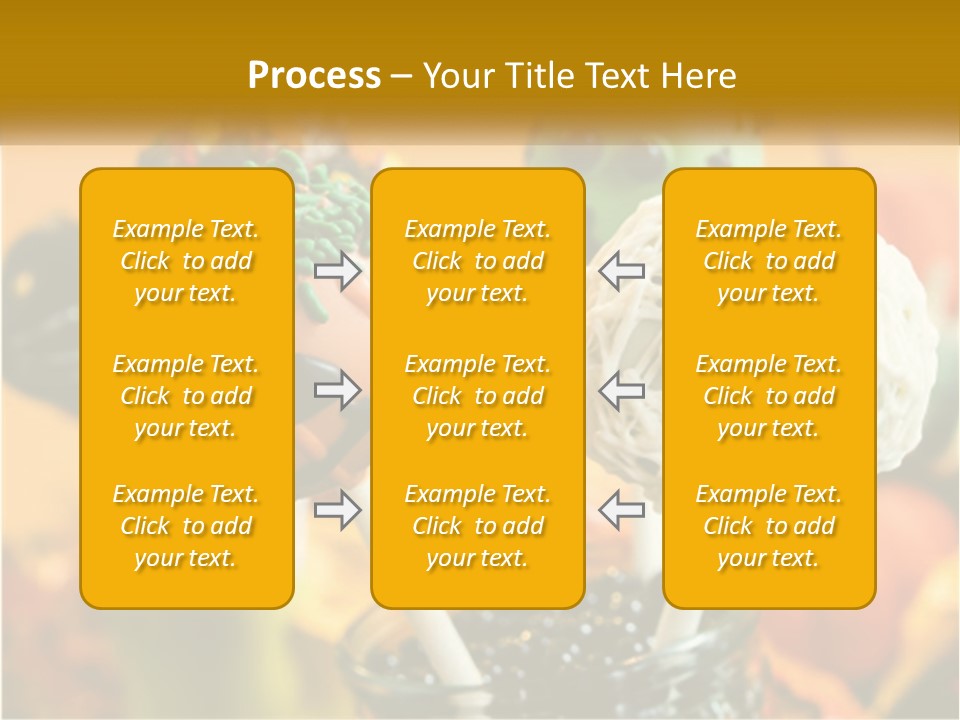A Group Of Halloween Cake Pops With Faces On Them PowerPoint Template