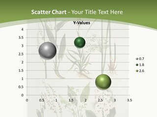 A Bunch Of Plants That Are On A White Surface PowerPoint Template