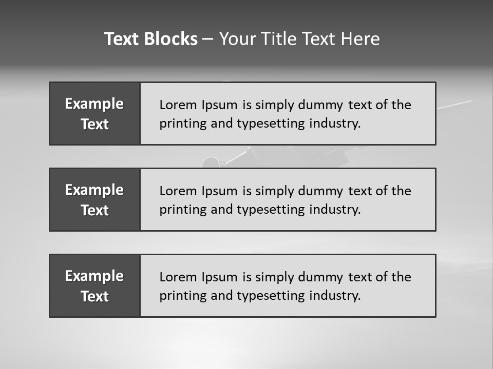 An Airplane Flying In The Sky With The Sun Behind It PowerPoint Template