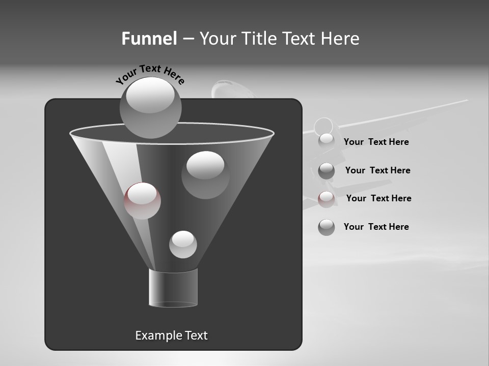 An Airplane Flying In The Sky With The Sun Behind It PowerPoint Template