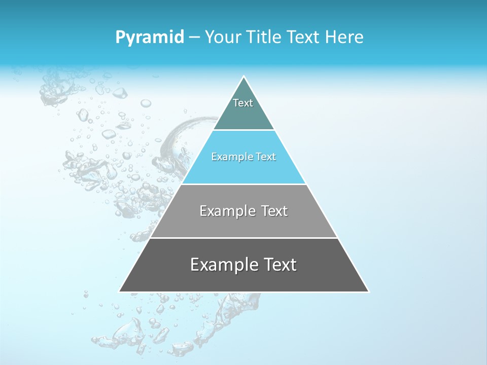 A Blue And White Water Powerpoint Presentation PowerPoint Template