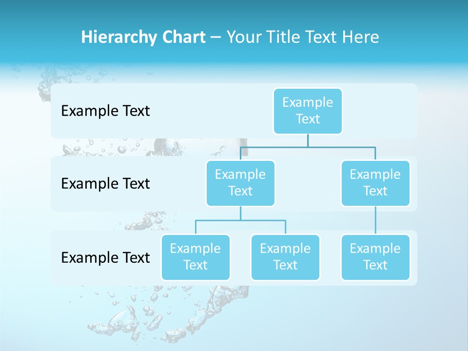 A Blue And White Water Powerpoint Presentation PowerPoint Template