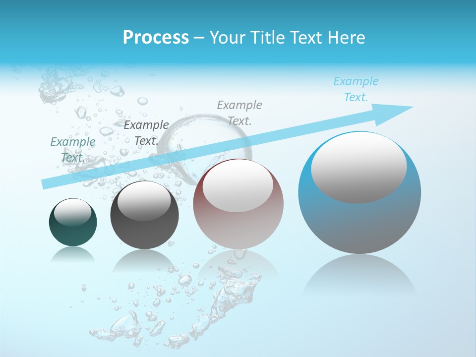 A Blue And White Water Powerpoint Presentation PowerPoint Template