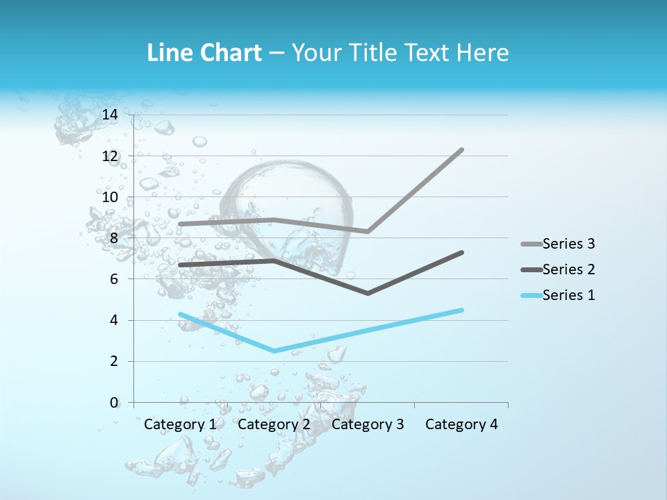 A Blue And White Water Powerpoint Presentation PowerPoint Template