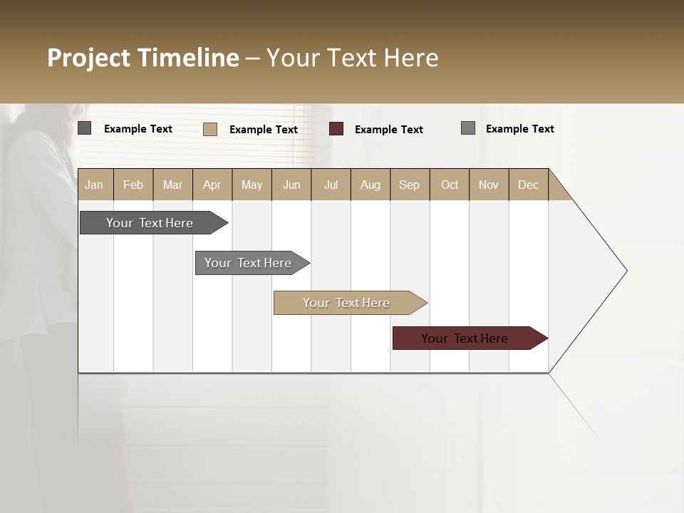 A Woman And Child Standing In Front Of A Window PowerPoint Template