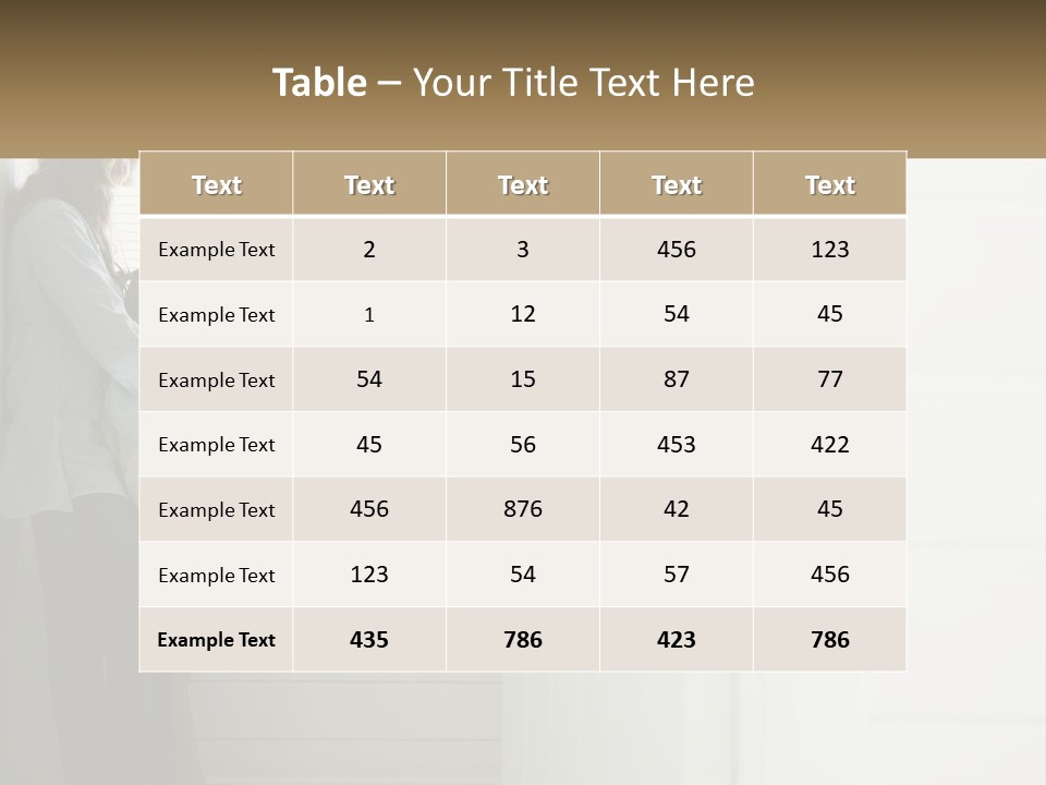 A Woman And Child Standing In Front Of A Window PowerPoint Template