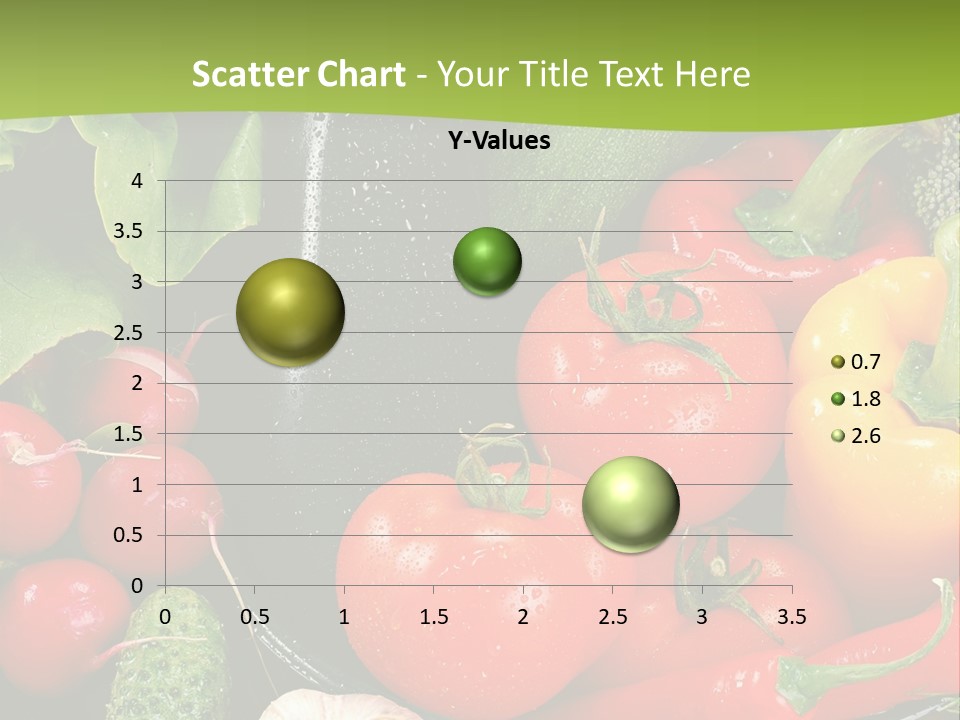 A Bunch Of Different Types Of Vegetables On A Table PowerPoint Template