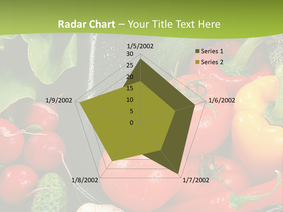 A Bunch Of Different Types Of Vegetables On A Table PowerPoint Template