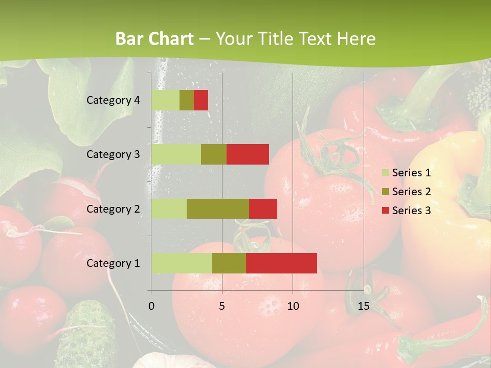 A Bunch Of Different Types Of Vegetables On A Table PowerPoint Template