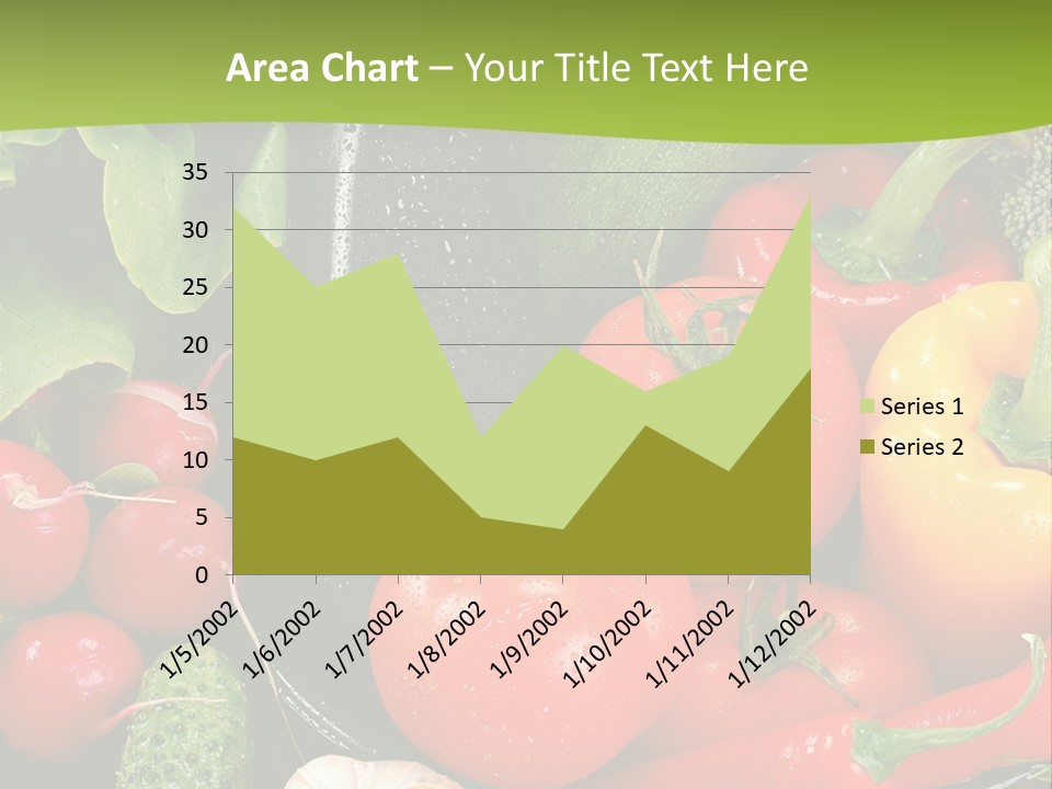 A Bunch Of Different Types Of Vegetables On A Table PowerPoint Template