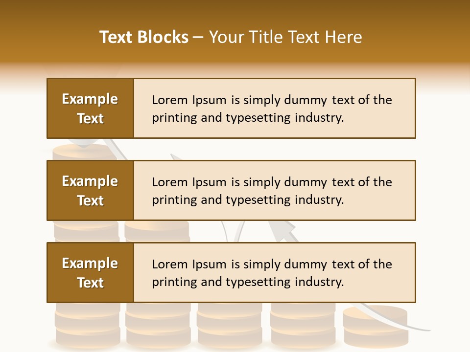 A Light Bulb Sitting On Top Of Stacks Of Coins PowerPoint Template