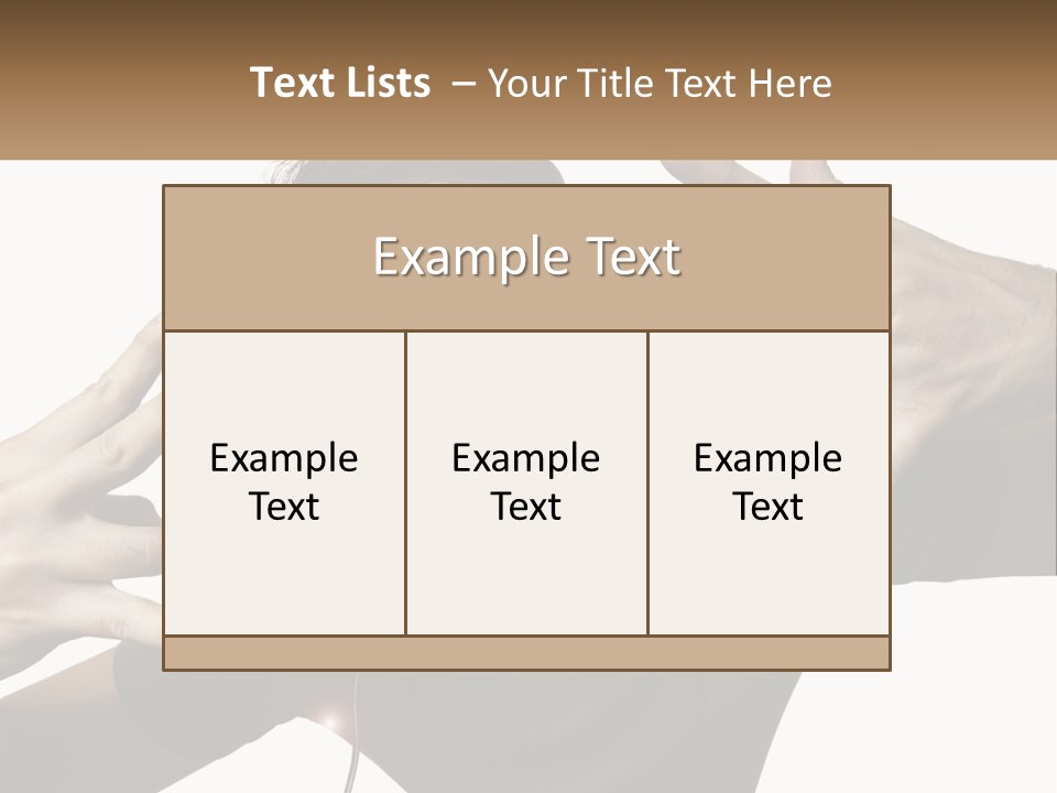 A Man With Headphones And Sunglasses Listening To Music PowerPoint Template