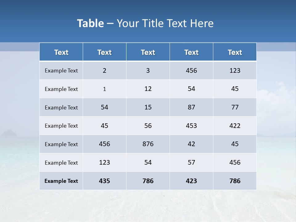 A Woman Running In The Water With A Surfboard PowerPoint Template