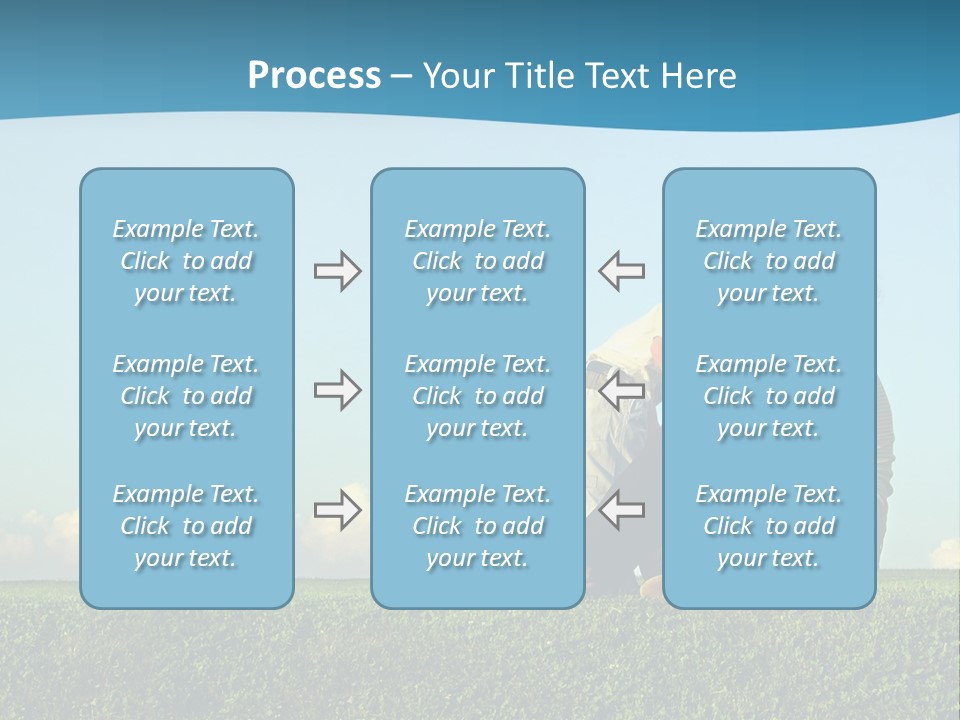 A Woman And A Child Are Sitting On The Grass PowerPoint Template