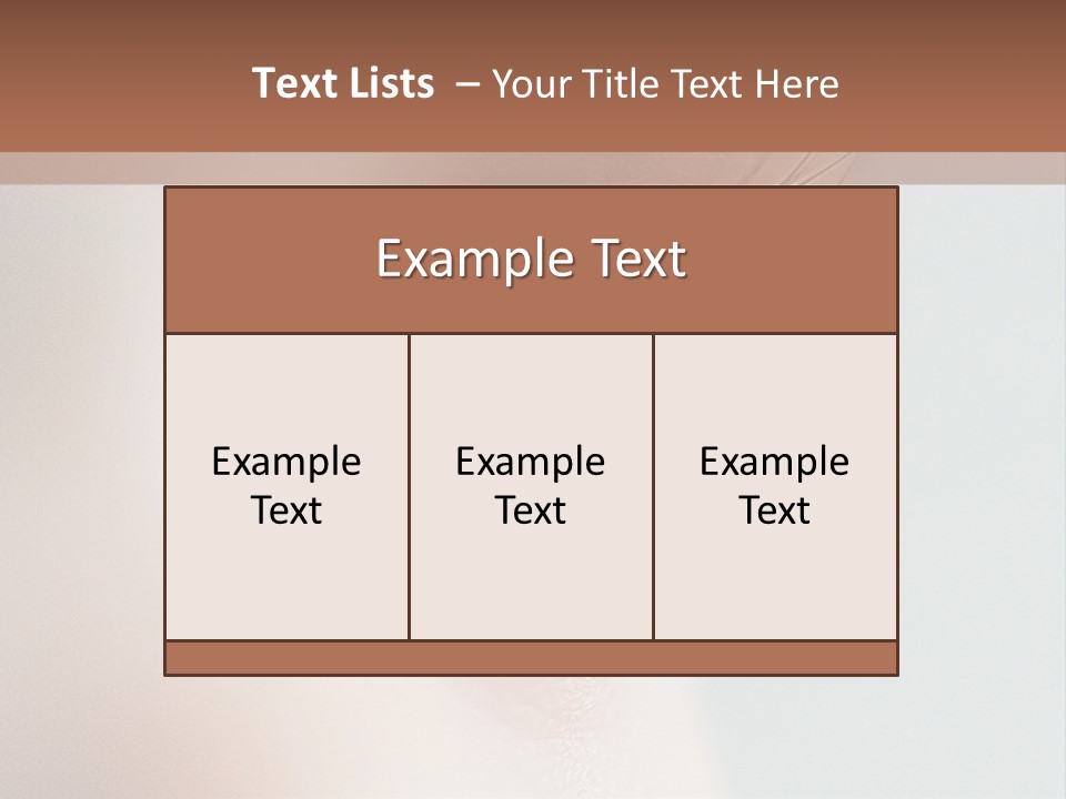 A Close Up Of A Blue Eye With A Brown Background PowerPoint Template