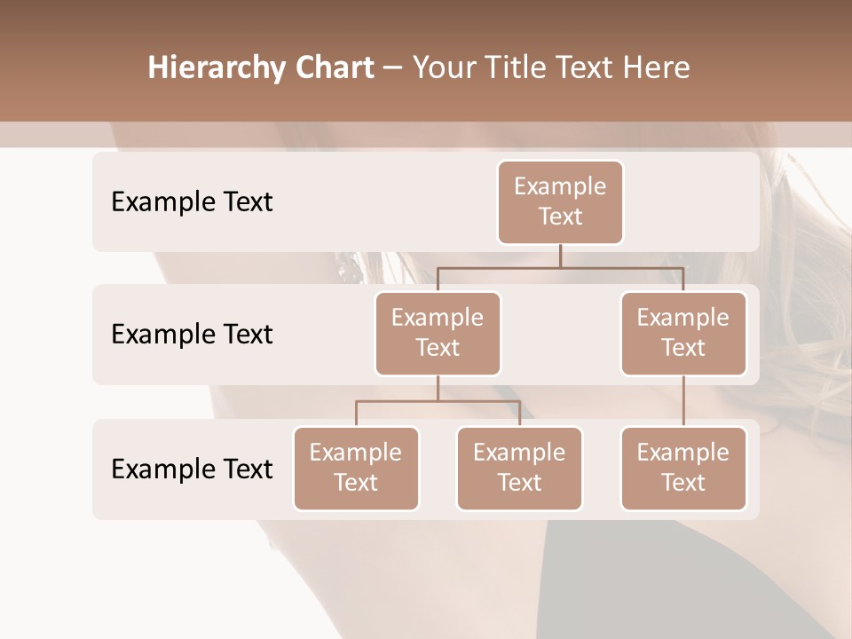 A Woman In A Black Dress Posing For A Picture PowerPoint Template