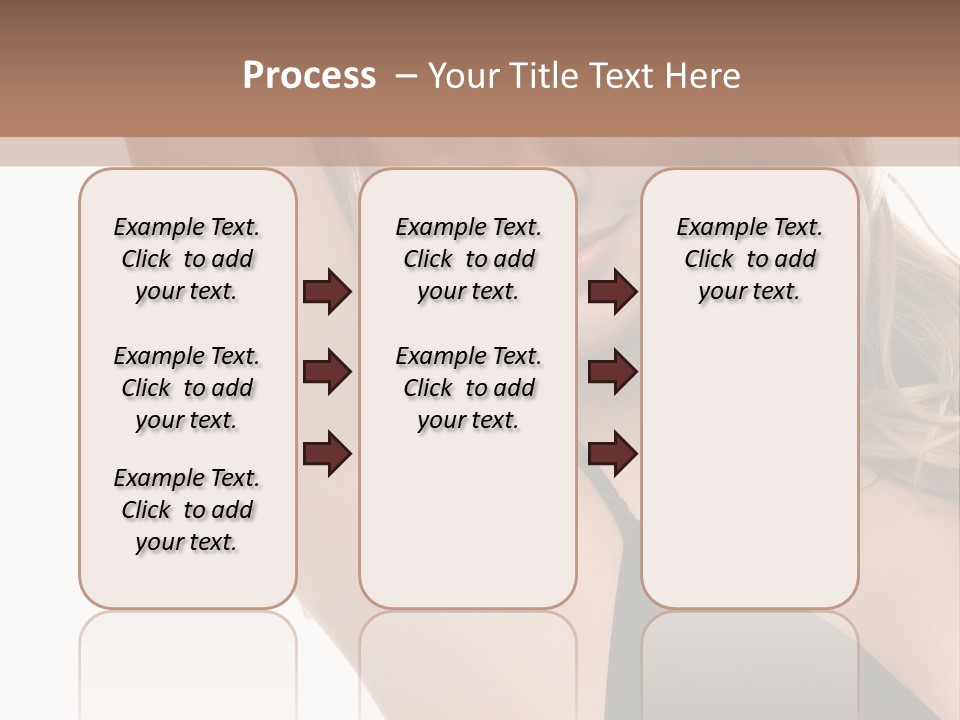 A Woman In A Black Dress Posing For A Picture PowerPoint Template