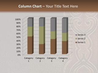 A Brown And Black Leather Texture Powerpoint Presentation PowerPoint Template