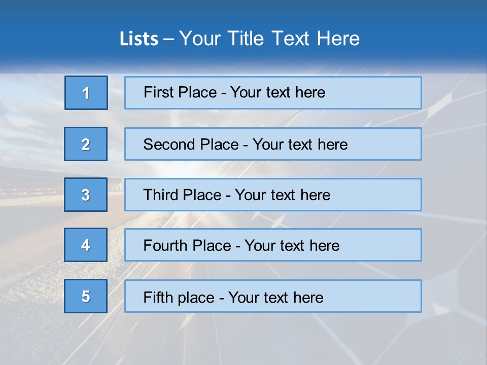 A Solar Panel With The Sun Shining Through It PowerPoint Template